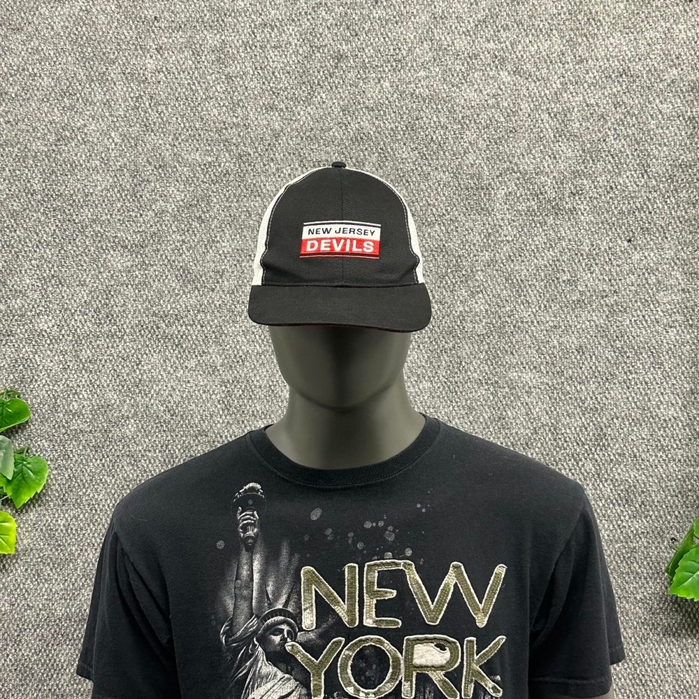 New Jersey Devils Embroidered Trucker Hat NHL Hockey Snapback